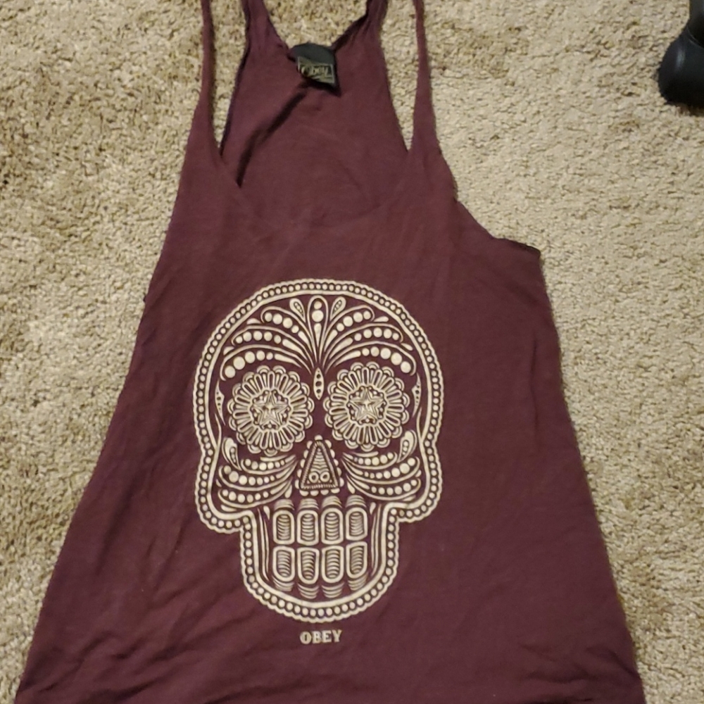 Obey Skull Tank